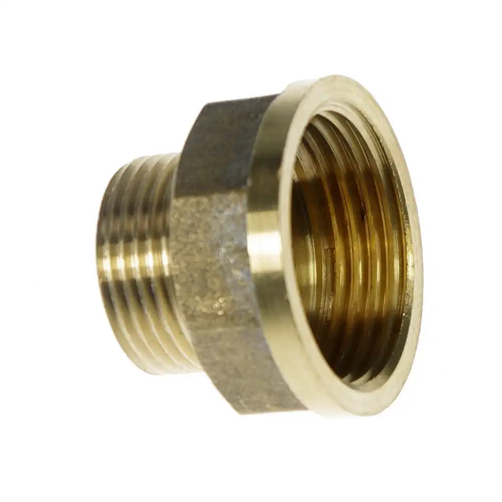 Латунь 1 &quotЖенский x 3/4&quot Мужской BSPP Соединительный переходник подшипника