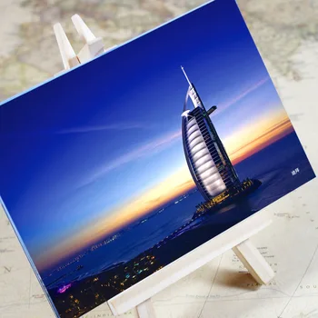 

6Pcs/Set "Charming City Series - Dubai" Urban landscape Postcard /Greeting Card/Birthday Card/Christmas gifts