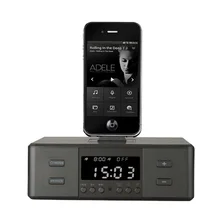 EAAGD Alarm Clock Radio,Wireless Bluetooth Speaker,Digital Alarm Clock USB Charger for Bedroom with FM Radio/USB Charging Port