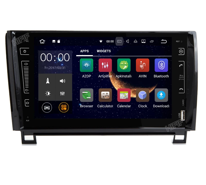 9 "Android 7.11 Автомагнитола аудио DVD GPS навигация Центральный Мультимедиа для Toyota Sequoia ТУНДРЕ 2007 2008 2009 2010 2011 2012