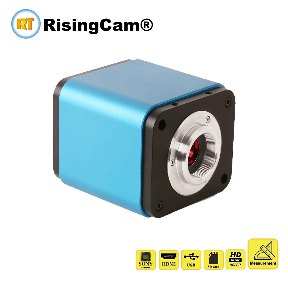 

High sensitivity frame rate 1080P HDMI and USB microscope camera with measurement and SD card slot for SONY sensor