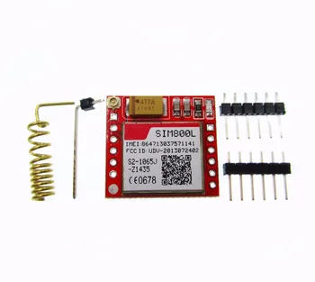 

Smallest SIM800L GPRS GSM Module MicroSIM Card Core BOard Quad-band TTL Serial Port (made in china)