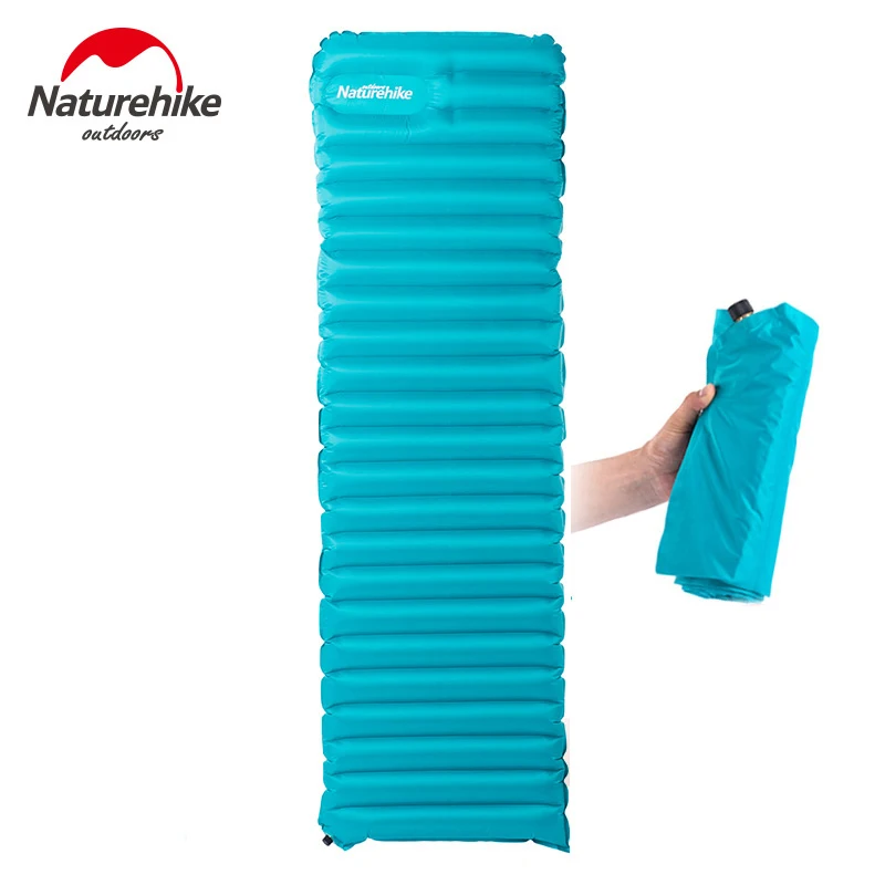 

Naturehike Outdoor camping mat Inflatable Filling Air Moistureproof Sleeping Pad hiking Mattress Portable Pad