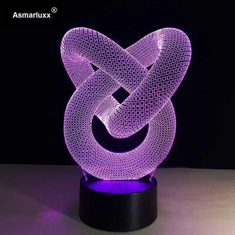Asmarluxx 3d led lamp20046