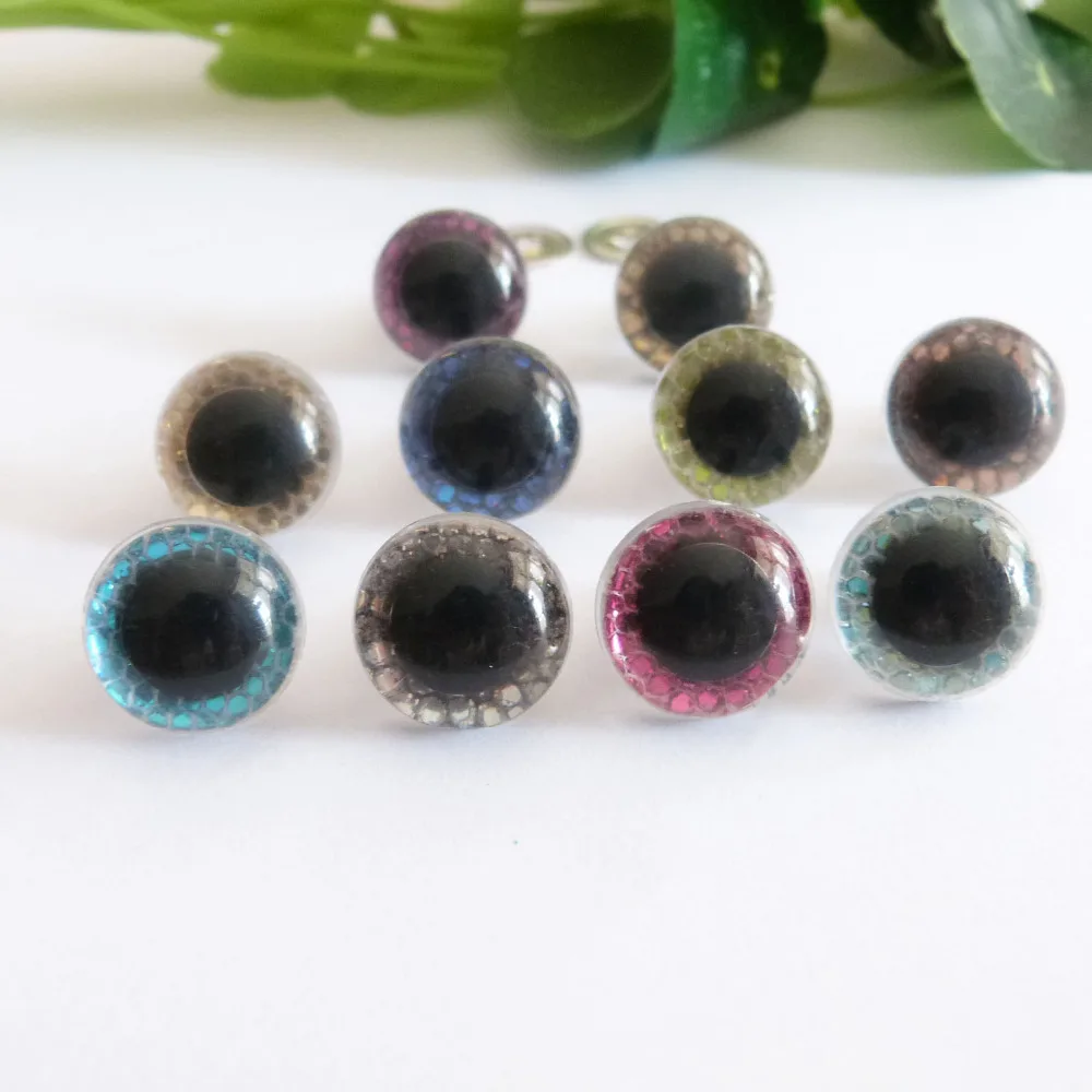 Buy 100pcs 13.5/15/16.5/18mm smooth stem clear round