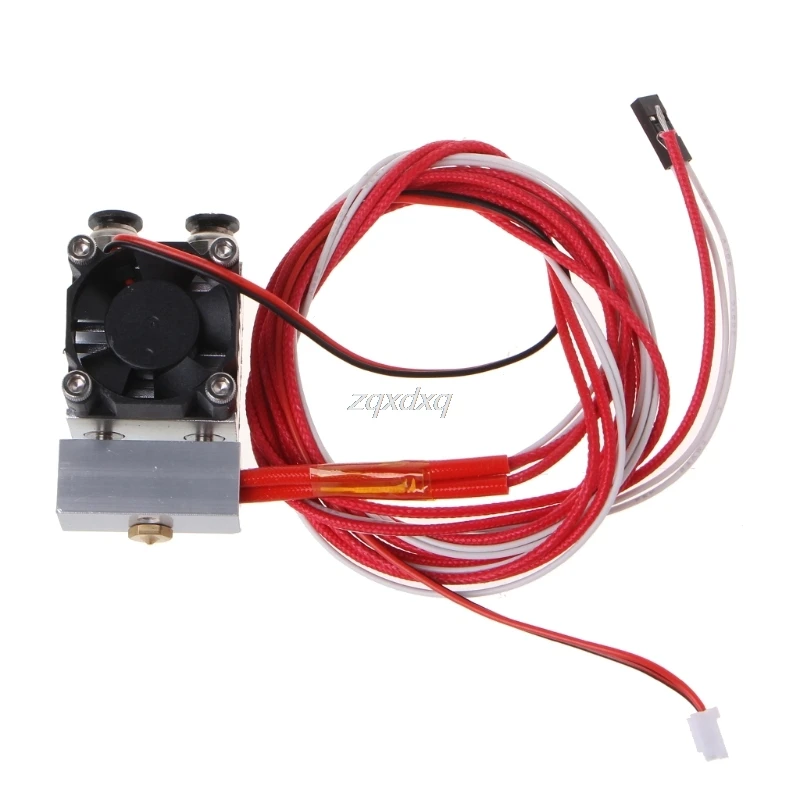 

2 in 1 Out J-Head Single Head Double Color Remote Extruder Hot End Mix Extrusion Nov12 Drop ship