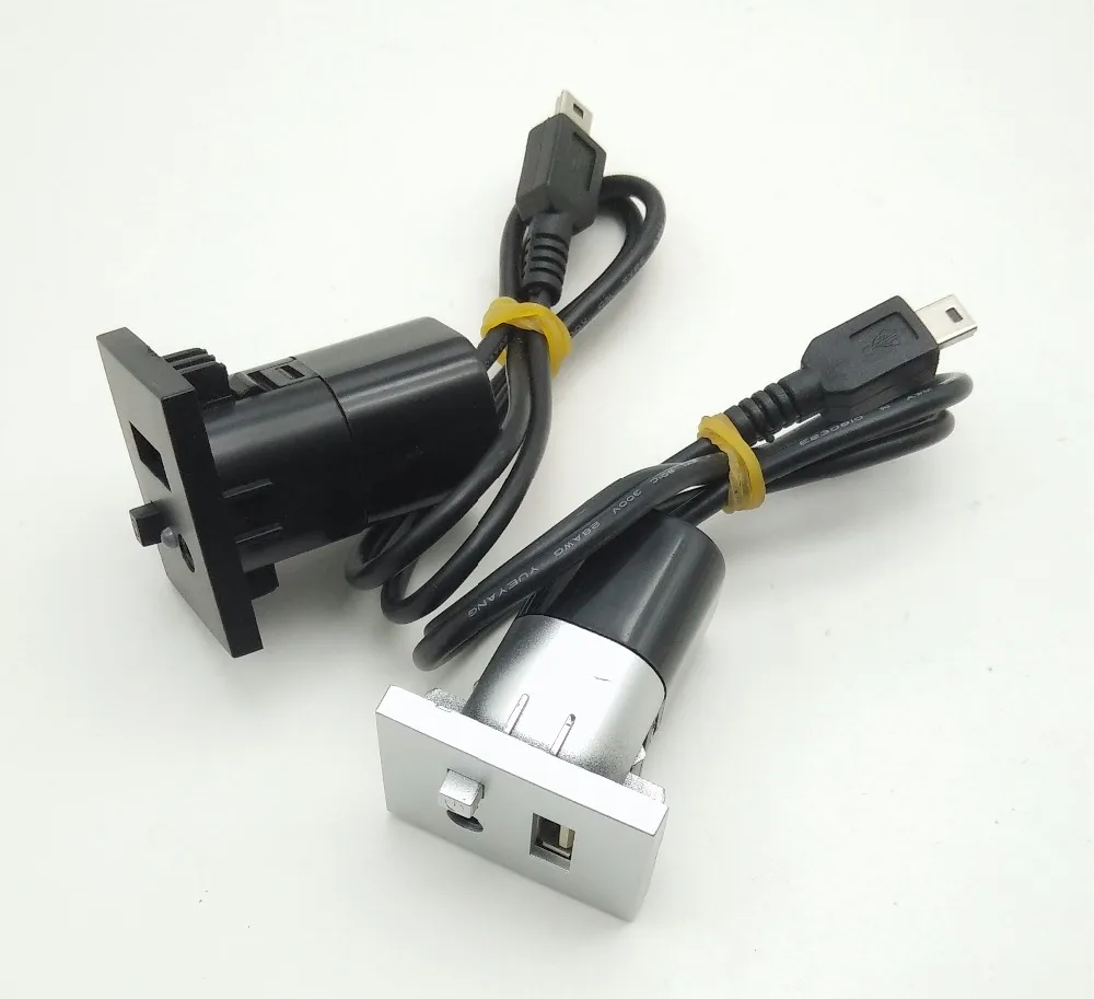 Интерфейсы для Ford Focus MK2 разъем USB/AUX штекер + кабель с интерфейсом Мини USB адаптер