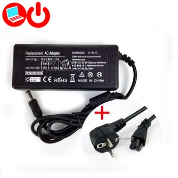 

EU Cord + 19V 3.42A 5.5mm*2.5mm AC Adapter Charger For ACER 1200 1410 For toshiba M40 M45 For lenovo/asus Free Shipping
