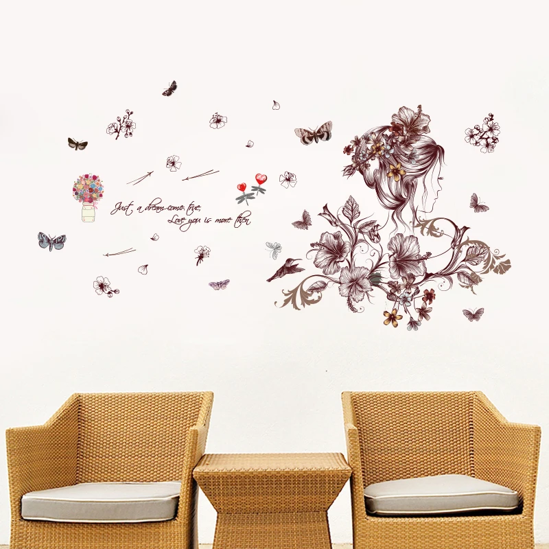 Modern Home Decoration Stickers on the Wall Sticker Decor Living Room