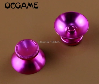 

20pairs=40pcs Aluminum Metal Joystick Cap thumb stick for PS3 Controller Thumbstick cap mushroom OCGAME