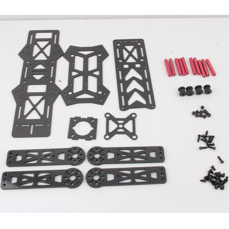 

1pcs Full Carbon Fiber 250mm 250 Mini FPV Quadcopter Frame Kit / 4 Axis Mulitcopter for QAV250 Quadcopter