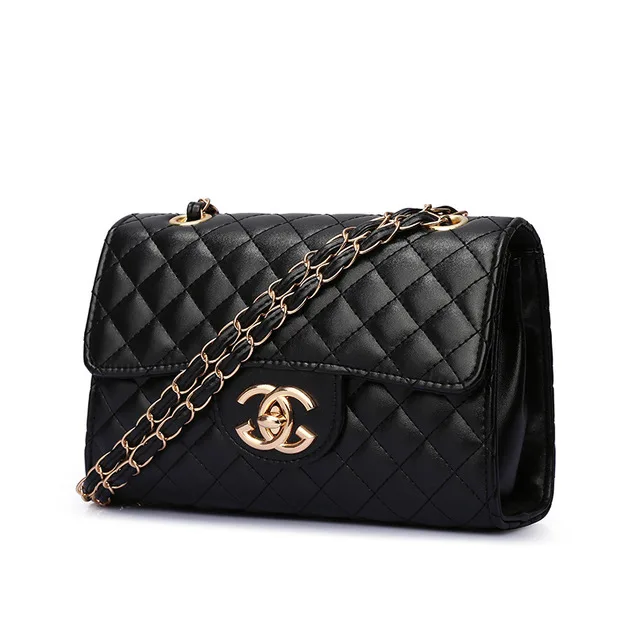 

Famous brand Luxury Handbags Women Bags Designer Black Messenger Bags for Women 2019 Leisure Handbag Classic Female Bolso Mujer