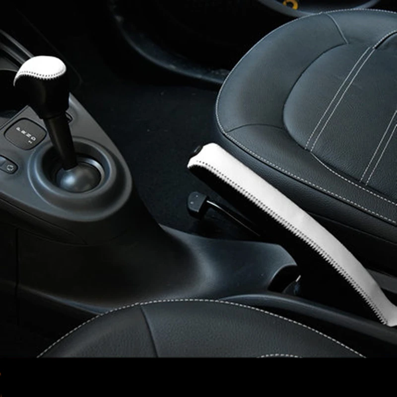 Автомобильный рычаг переключения передач, крышка ручного тормоза для Mercedes new smart fortwo Forfour 453, аксессуары для внутренней отделки автомобиля, модификация