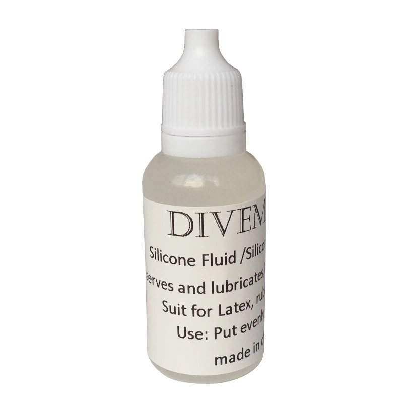 

Speargun bands Silicone Fluid 20ML silicone oil Preserves latex rubber items Seal O-ring Lubricants scuba diving spearfishing