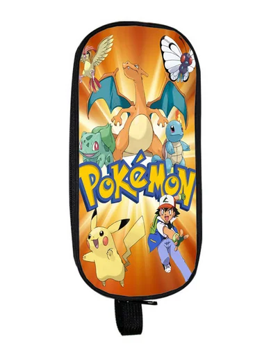Покемон Супер Марио Соник дети PencilBag студентов PenBag для детей модные новые милые подарки для детей милые канцелярские сумки Мода - Цвет: 24