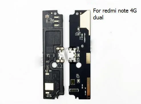 USB разъем для зарядного устройства гибкий кабель для xiaomi redmi 1s/2 redmi 3 3 s/4 redmi note 3g/4G note 2 Micro Dock Соединительная плата - Цвет: redmi note 4G Dual