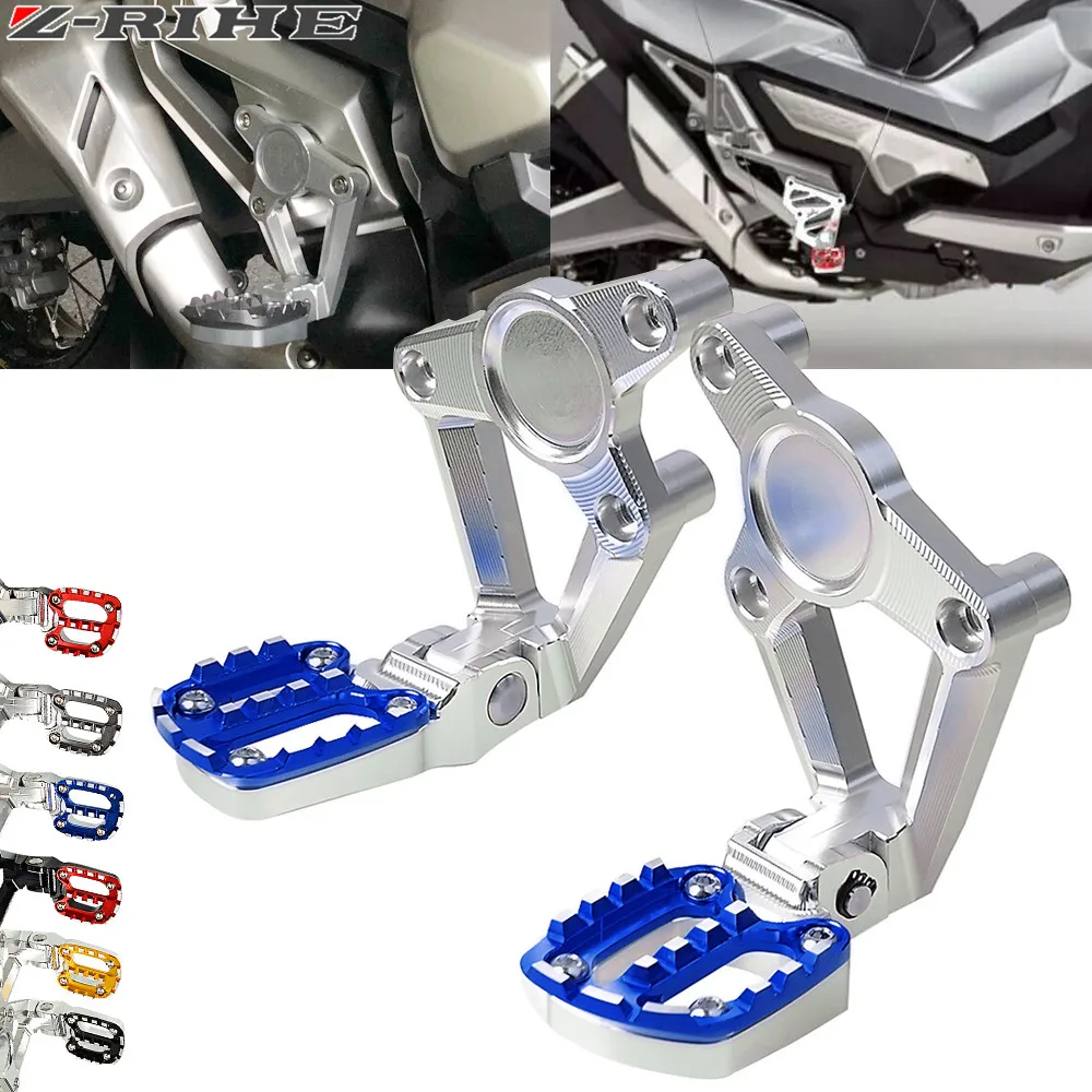 X-ADV Motorcycle accessories For HONDA XADV X ADV 2017 2018 Folding Rear Foot Pegs Footrest Passenger For HONDA XADV 750 цена X-ADV Motorcycle accessories For HONDA XADV X ADV 2017 2018 Folding Rear Foot Pegs Footrest Passenger For HONDA XADV 750 цены онлайн