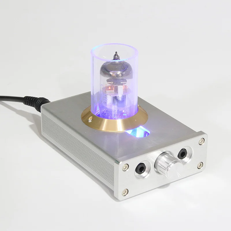 LEORY DIY HIFI Headphone Amplifier Fever Level Valve With LED lights Audio Tube For Computer MP4 Lossless Music Player LEORY DIY HIFI Headphone Amplifier Fever Level Valve With LED lights Audio Tube For Computer MP4 Lossless Music Player