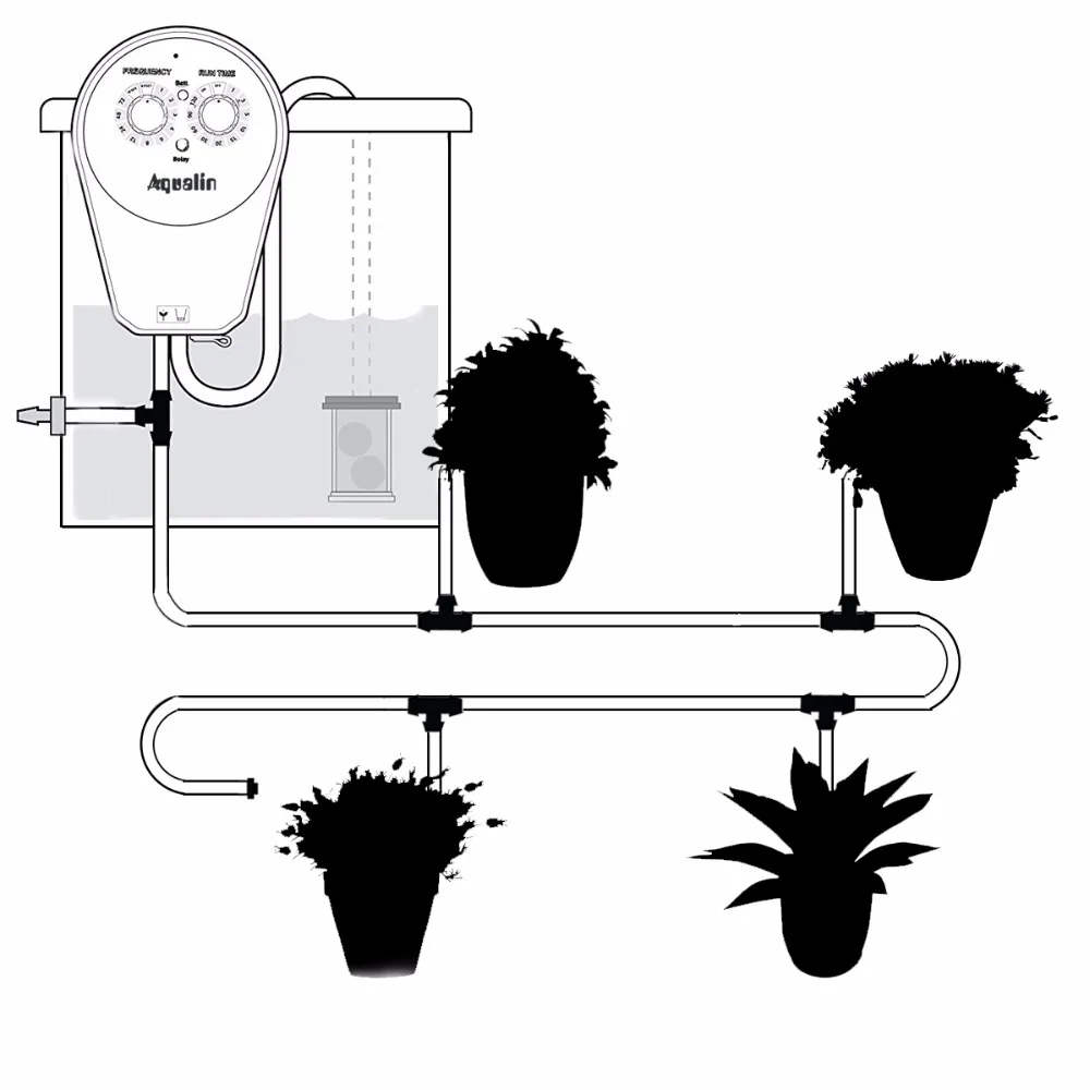 Автоматический контроллер капельного орошения набор таймеров для полива сада со - Фото №1