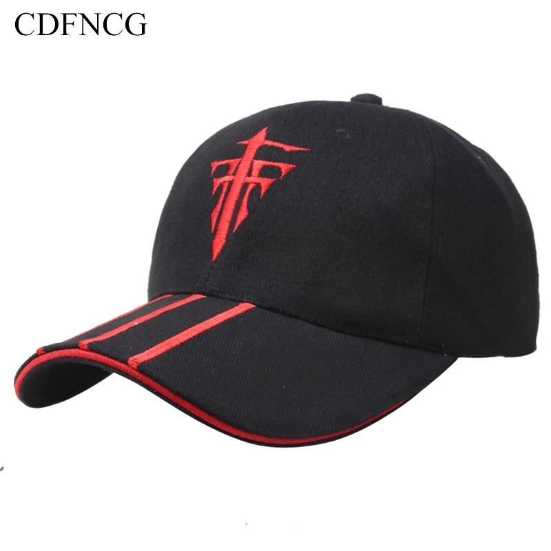 CDF 2019 Summer Anime Game Pop Breathable Snapback Baseball Cap Casual FFF Group Sun Hat for Men Women Streetwear Muts | Аксессуары для