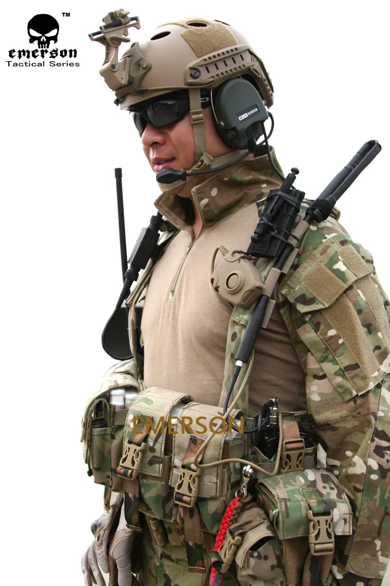 

Men Hunting Airsoft clothes Emerson Tactical G3 shirt Multicam Combat Military tshirt Gen3 MC EM8567