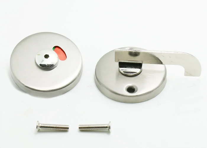 Stainless Steel Door Lock Instructions Public Restroom Toilet Partition