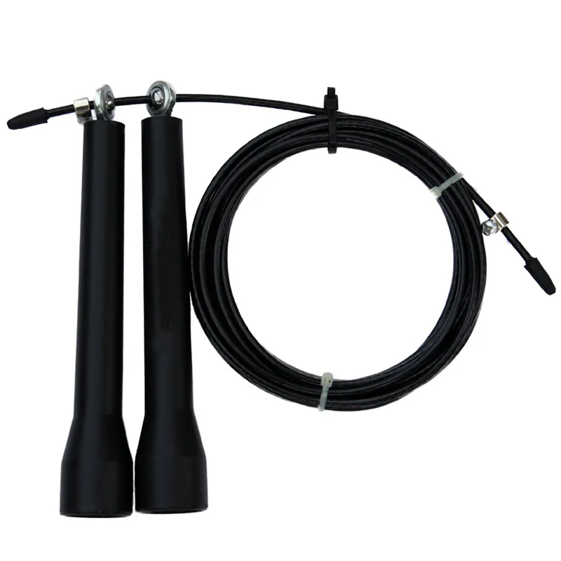 1 Pc Adjustable Bearing Speed Crossfit Jump Rope Wire Fitness Equipment
