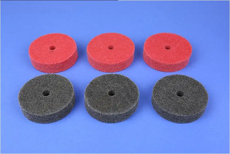 2pcs/lot 75*20*10mm Metal Polishing Wheel Non Woven Abrasive Wheel