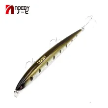 Noeby model 9049 14.5cm for fishing exhausting minnow plastic lure with lifelike motion VMC hook