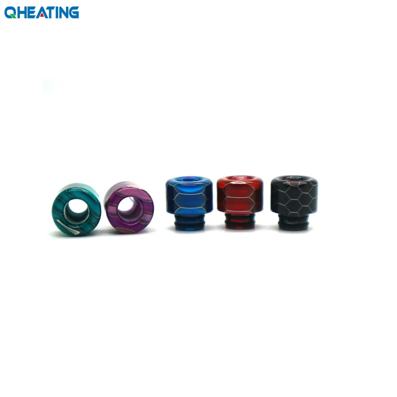 Qheating Смола 510 капельный наконечник змея эпоксидная смола вейпер для TFV8 атомайзер