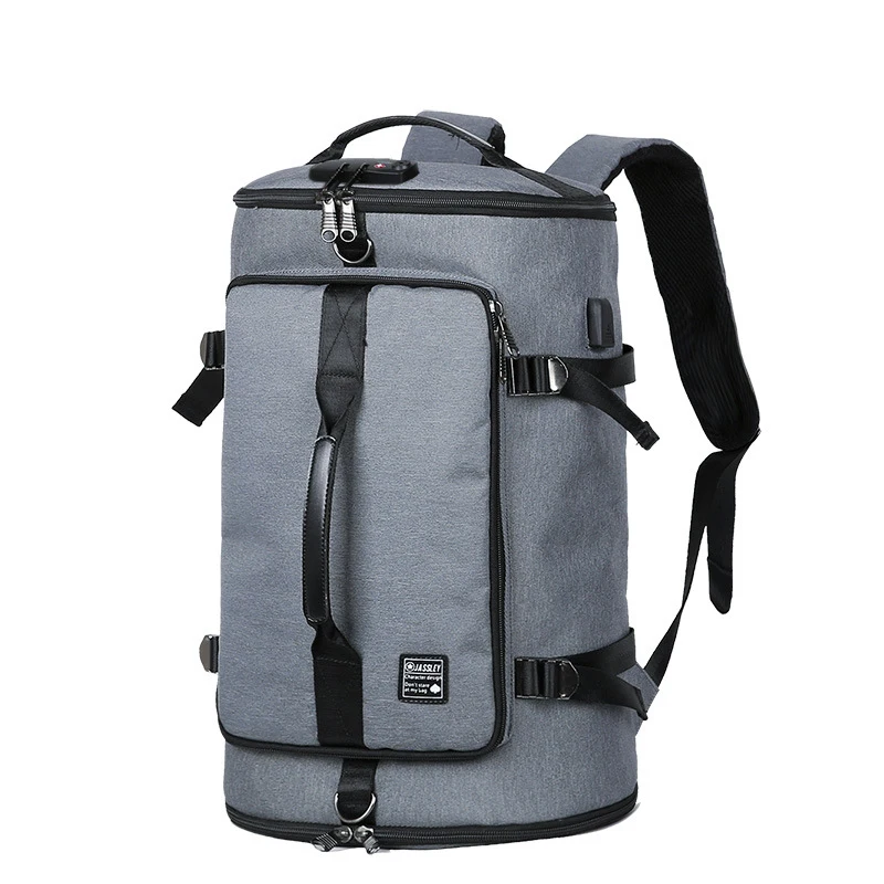 Outdoor Sport Gym Bags Travel Duffle Bag Men Women Hiking Cycling Waterproof Anti-Theft Backpack USB Charging Laptop Backpacks (18)