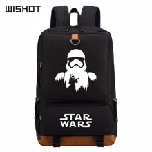 WISHOT Дарт Вейдер Звездные войны рюкзак повседневный рюкзак подростковый мужской wo мужские школьные сумки для студентов дорожные сумки для ноутбука