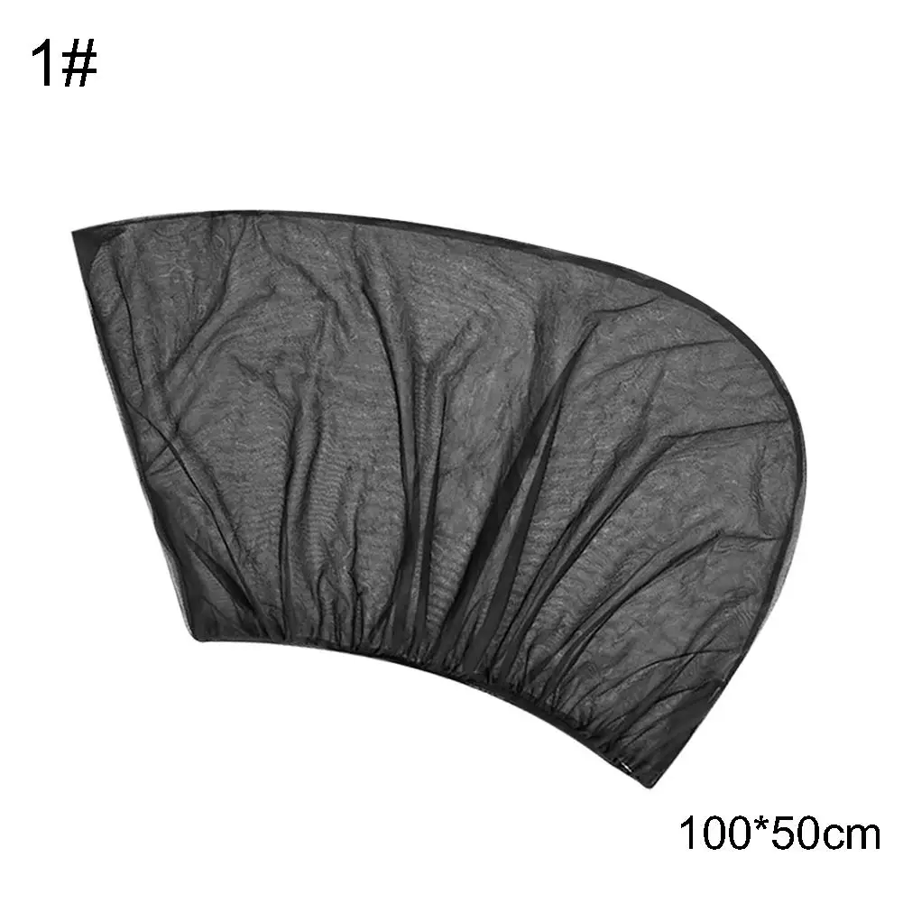 

2Pcs Car Side Windows Mesh Sunlight Heat Blocking Sun Curtain Sunshade Cover