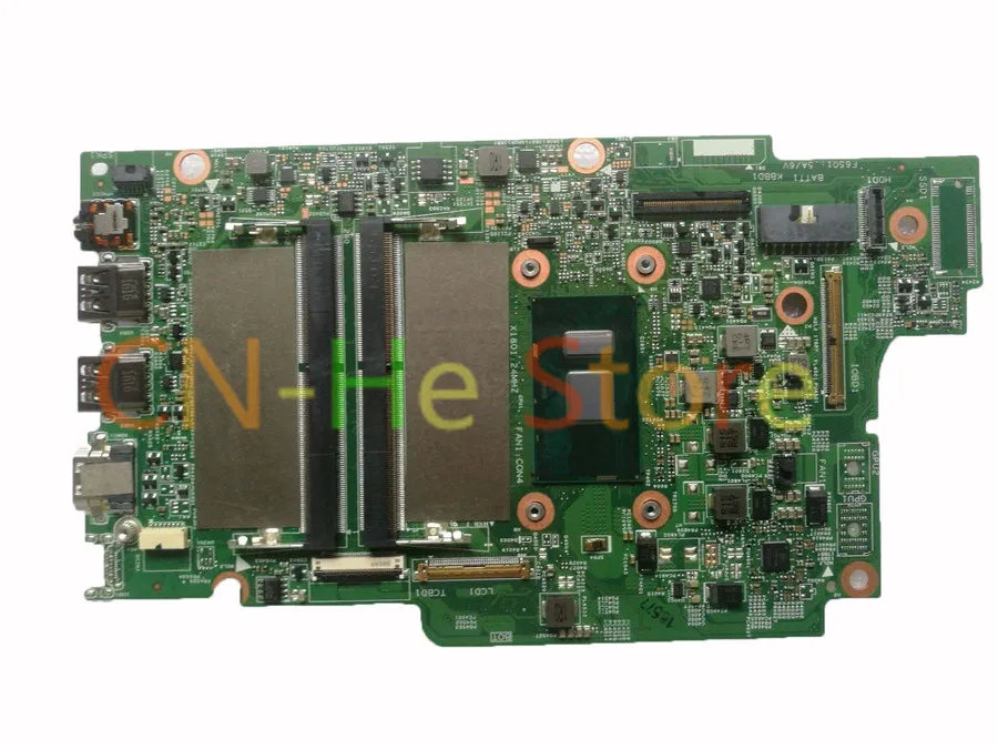 JOUTNDLN для Dell 5368 5568 Материнская плата ноутбука CN-0PJDNR 0PJDNR с I7-6500U процессор 100%