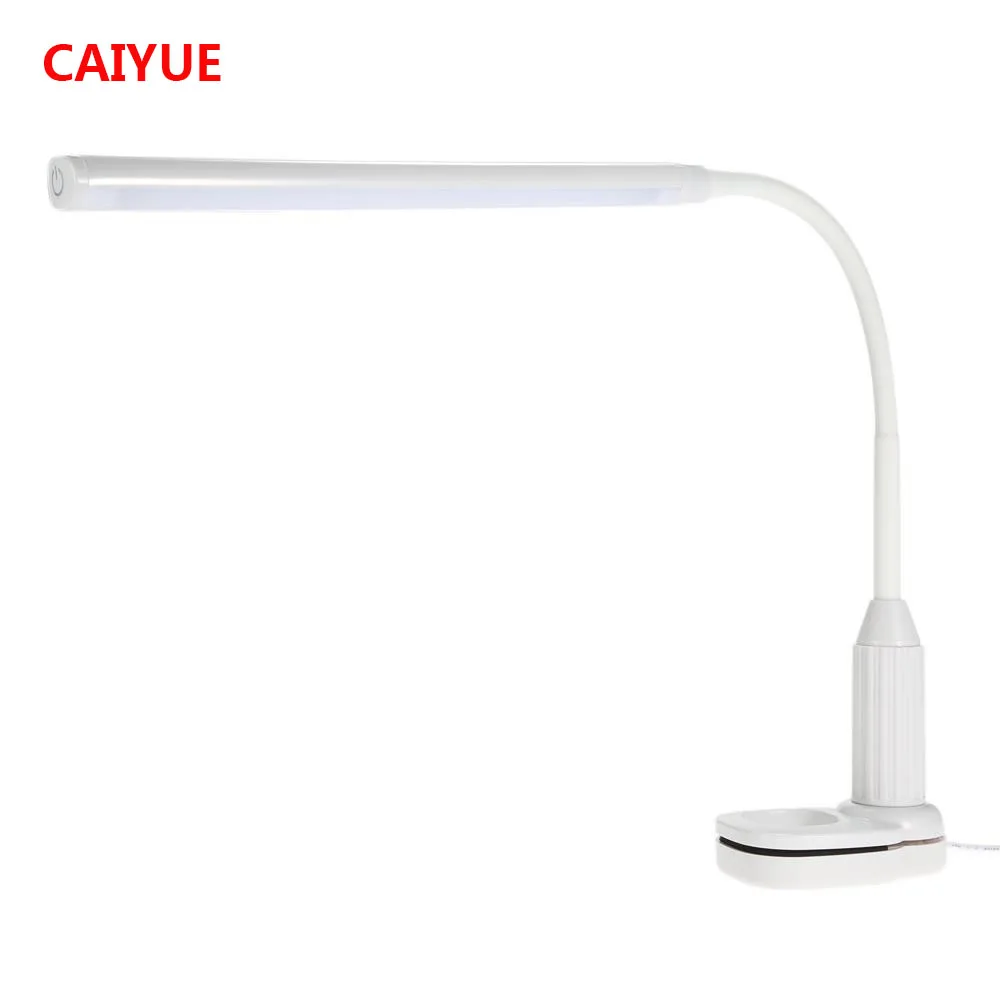 

LED Table Lamp Study Desk Lamp Three Colors Lighting Eye Protect Stepless Dimmable Bendable USB Adapter Touch Switch Sensor