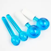 Маленький/большой 2 шт./лот массажер для тела Красота Хоккей энергия Красота кристалл красота вода волна косметический массаж лица мяч