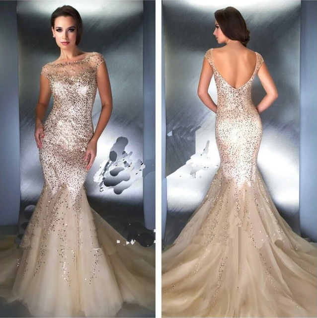 2014 Bateau Prom Dress