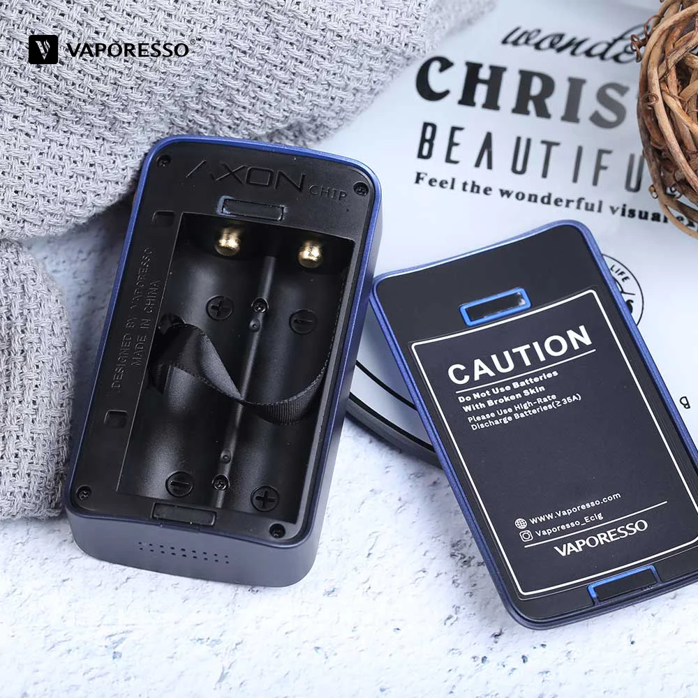 Оригинальный Vaporesso Роскошные S комплект No18650 электронная сигарета с 220 Вт коробка