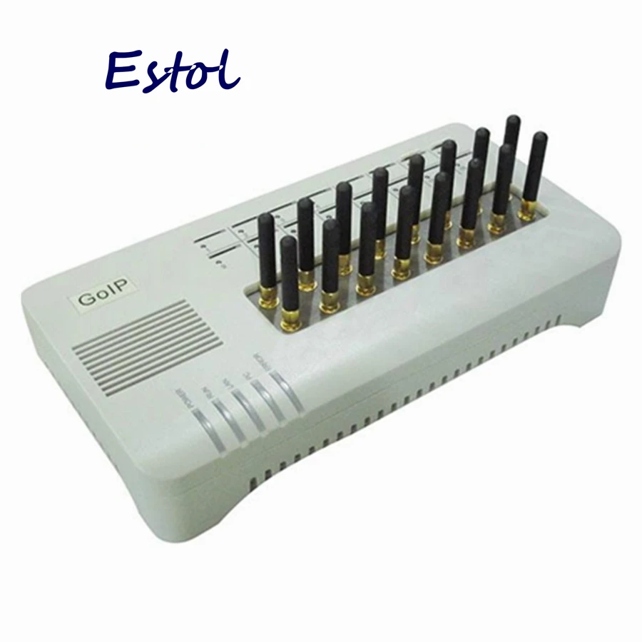 

Original DBL GOIP16 Quad band VOIP GSM Gateway 16 Channel GOIP 16 GOIP-16 IMEI change sim bank Routes 16 SIM Cards SMS VOIP