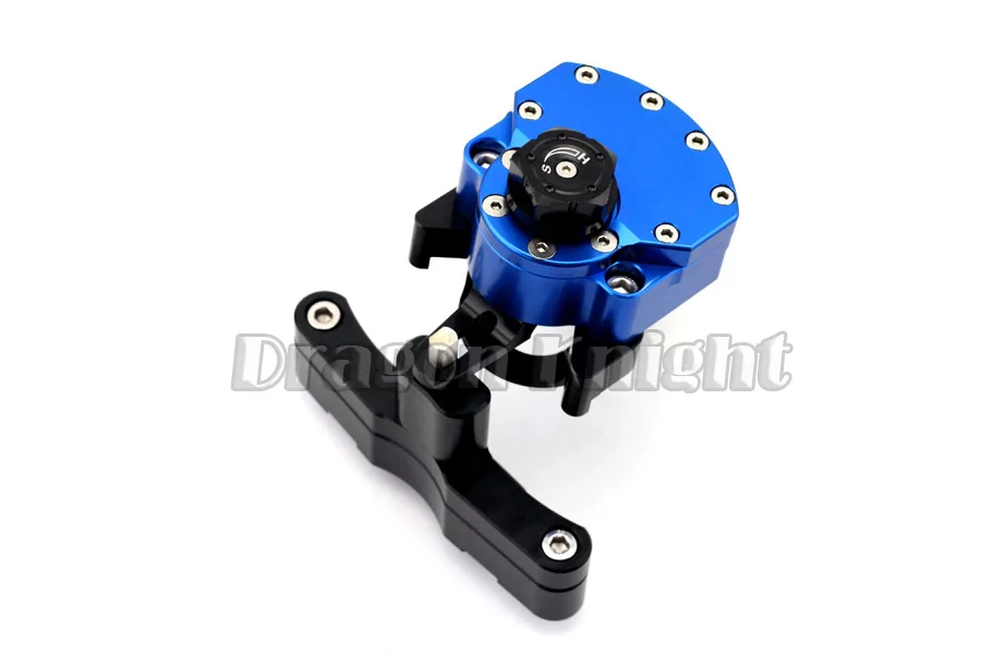 

Motocycle Accessories For HONDA CBR650F CBR 650F 2014-2015 Stabilizer Steering Damper with Mount Bracket Blue