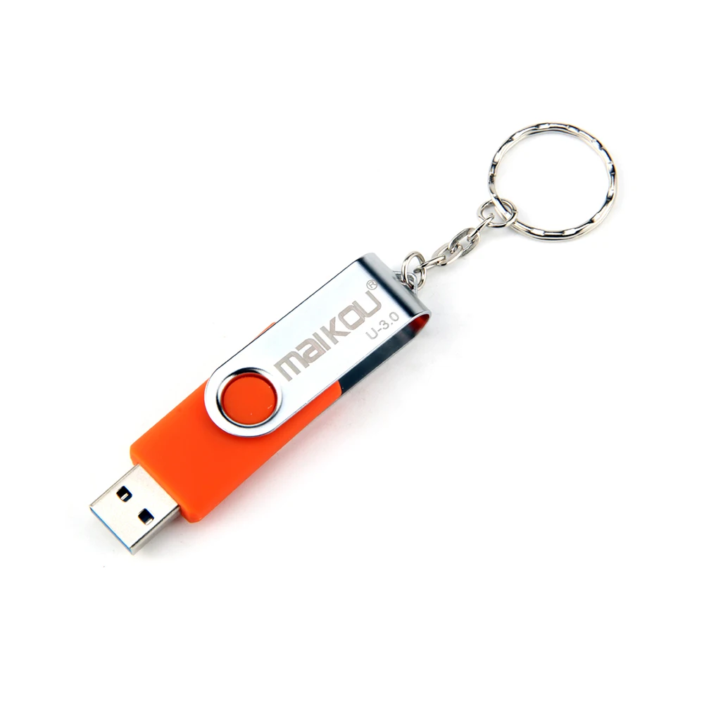 Maikou UK204 USB3.0 64GB высота 360 градусов вращающийся U диск с брелок (64 GB)|USB-хабы| |