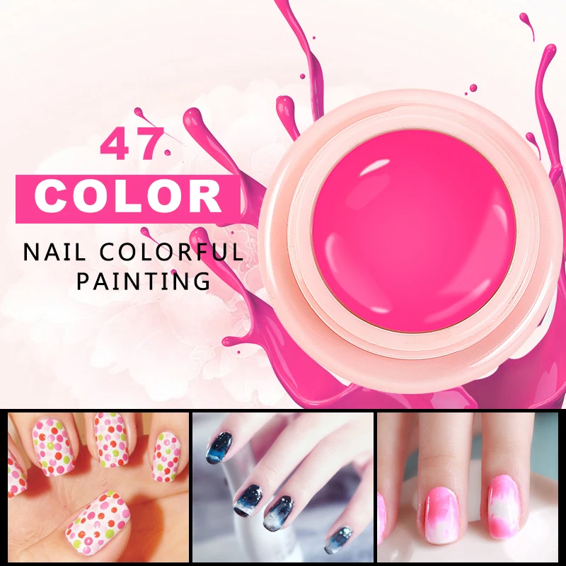 Гель лак Lily angel 5 мл УФ гель для самостоятельного маникюра Цветной ногтей|gel varnish|gel