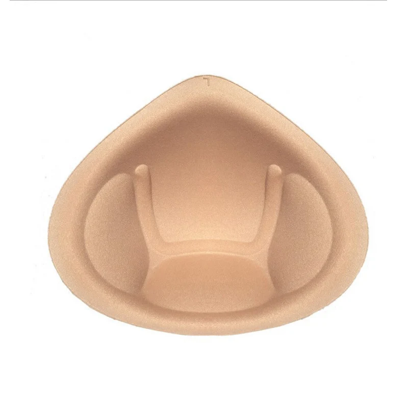 New Push Up Bra Pads Inserts Breast Forms Shemale Breast Pads Enhancer Crossdresser Bikini Swimsuit Padding Inserts Sponge Pad
