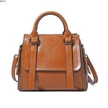 EBOYU женская сумка из натуральной кожи и Сумка-тоут, сумка через плечо с ручкой, женская сумка через плечо#366