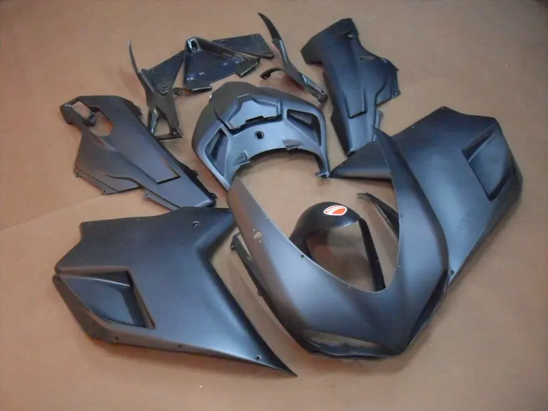 Топовый обтекатель комплект для DUCATI 848 1098 07 08 09 10 11 12 ducati 1198 2007 2008 2011 ABS Матовый