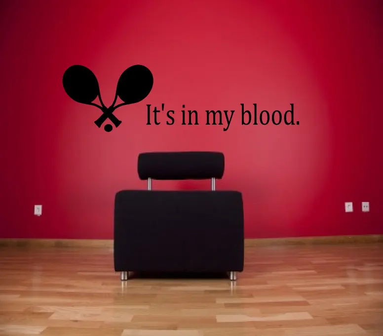 

YOYOYU Wall Sticker Tennis Vinyl Art Home Decoration Teens Sports Sticker Playroom Removeable Poster Mural J154