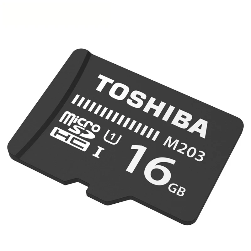 Оригинальная Micro SD карта TOSHIBA M203, UHS-I, 16 ГБ, 32 ГБ, MicroSDHC, 64 ГБ, 128 ГБ, MicroSDXC, карта памяти U1, класс 10, FullHD, TF карта
