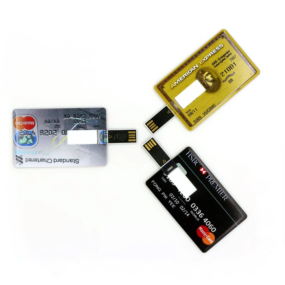 Реальная емкость, банковская карта, USB карта памяти, HSBC MasterCard, кредитные карты, USB флеш-накопитель, 64 ГБ, 128 ГБ, флешка, 8 ГБ, 16 ГБ, 32 ГБ, флеш-накопитель