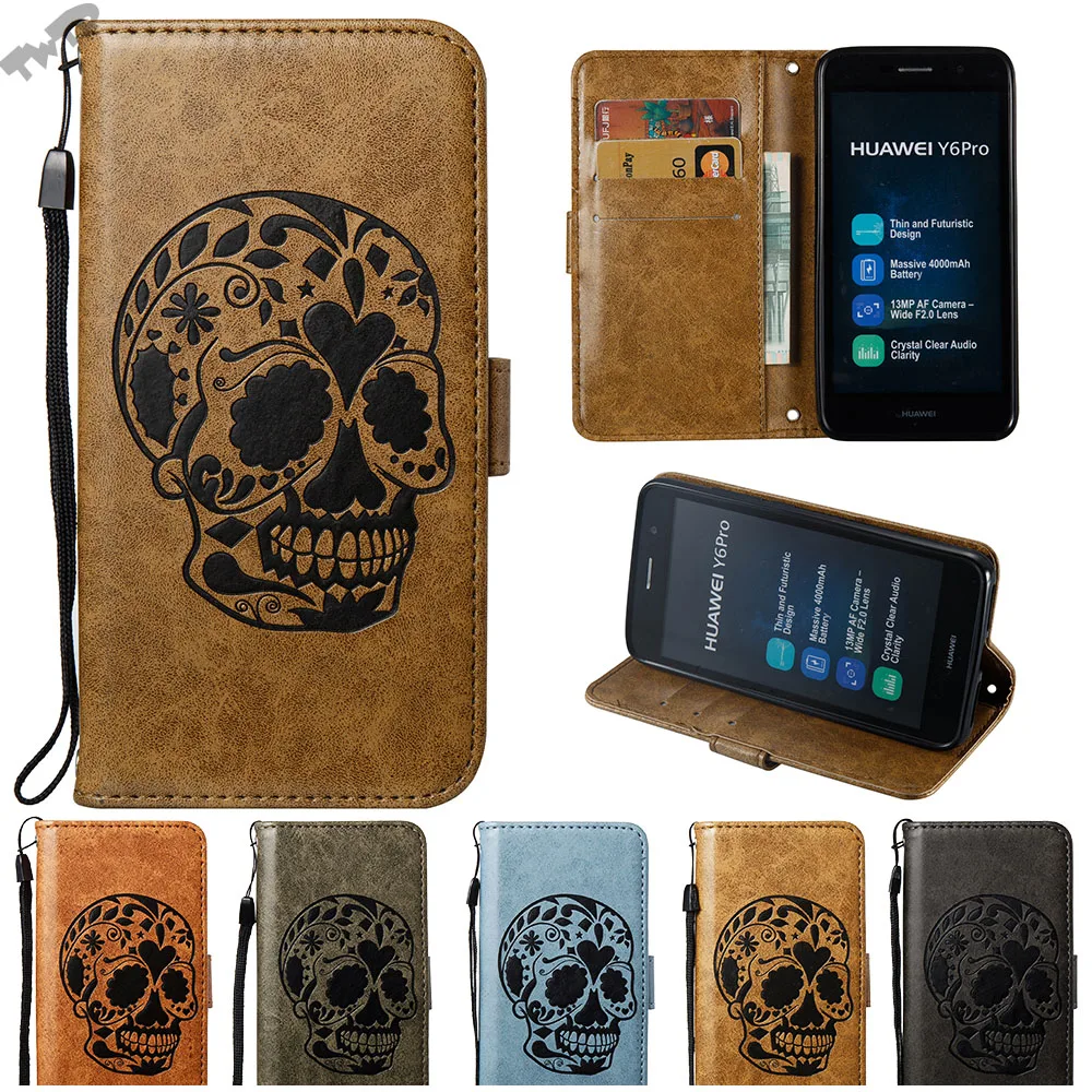 

Flip for Huawei Honor 4C Pro Honor4CPro Case for Huawei Y6 Pro Y 6 Y6Pro TIT-U02 TIT-L01 Phone Leather Cover TIT L01 U02 Housing
