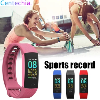 

Smart Bracelet Color Screen Blood Pressure GPS Fitness Tracker Heart Rate Monitor Bluetooth Smart Band Sport for Android IOS